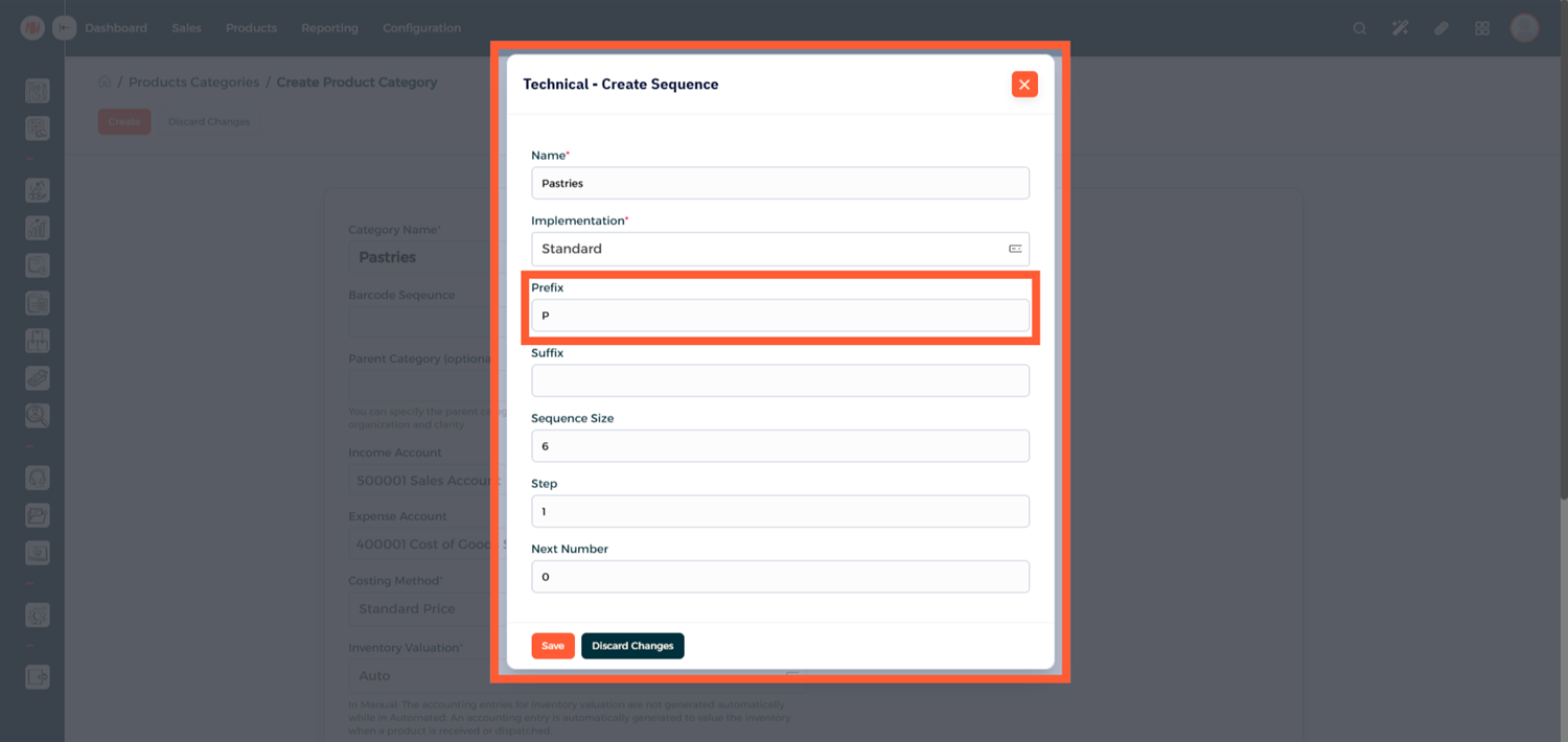 Step 3 - Create New Product