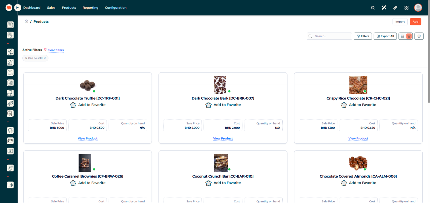 Step 5 - Create New Product