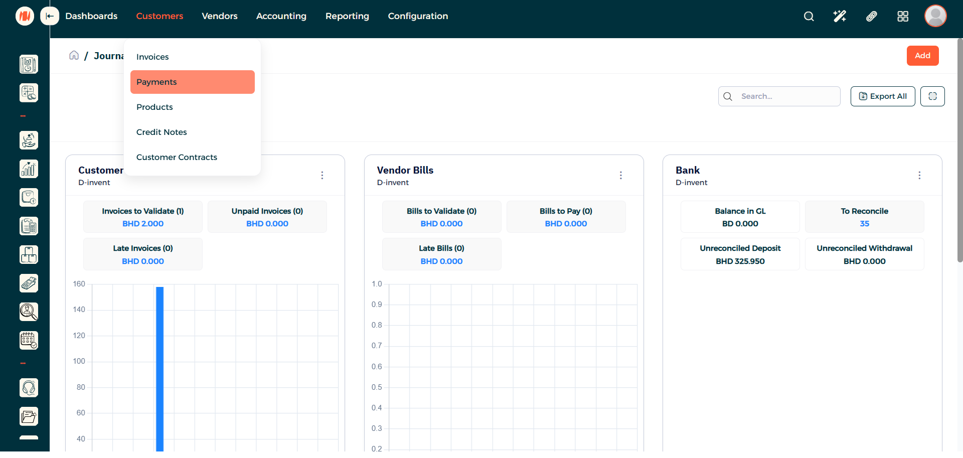 Step 3 - Add Customer Payment