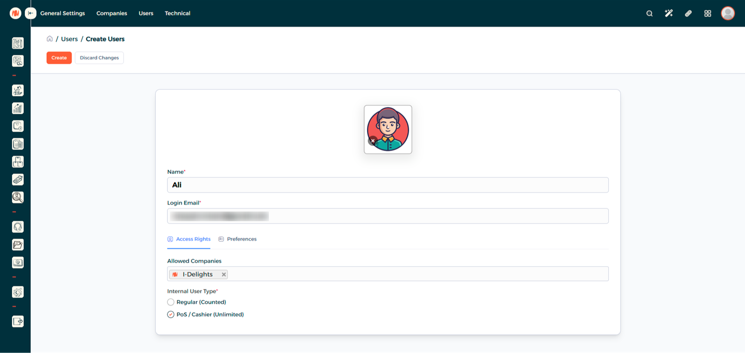 Step 3 - Create a User