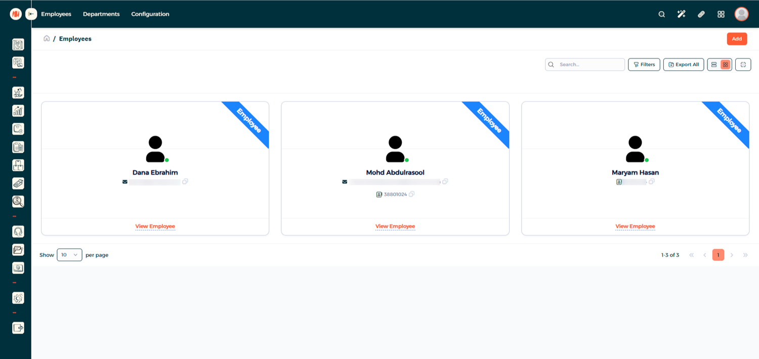 Step 6 - Create Employee Profile