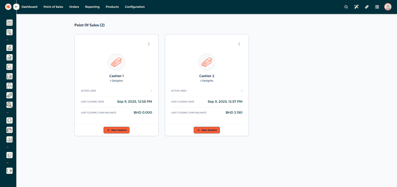 Step 16 - Login to POS
