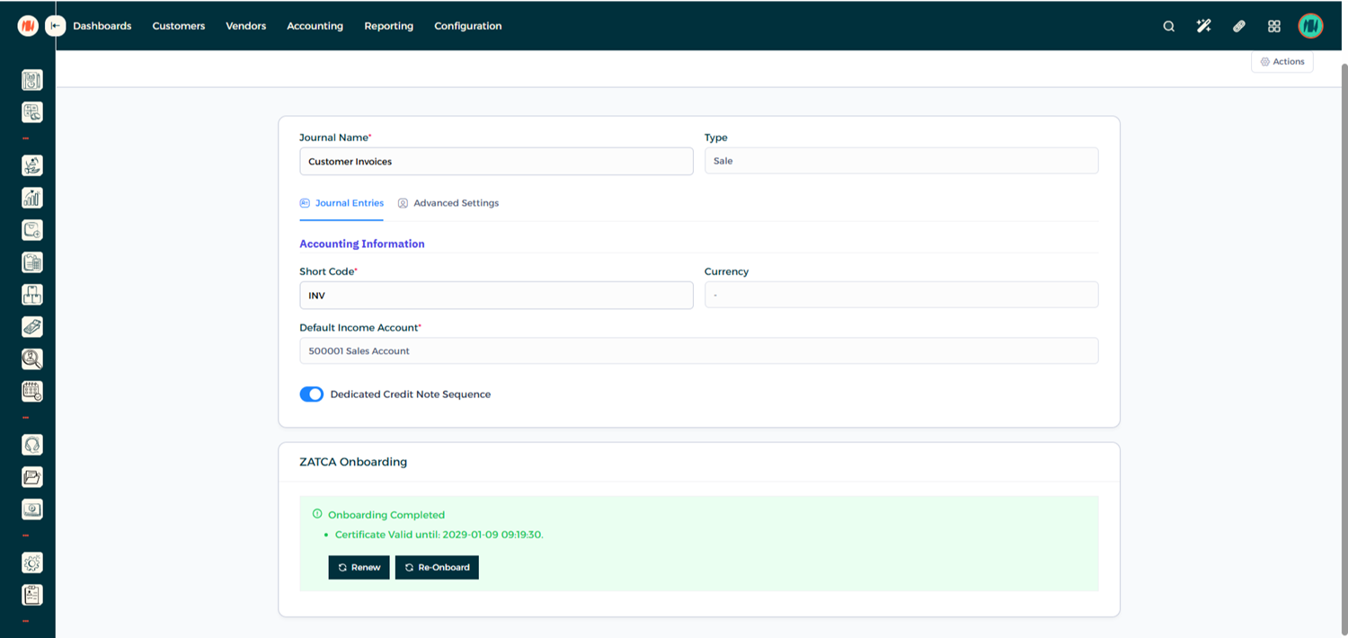 Step 5 - Enter OTP Invent ERP