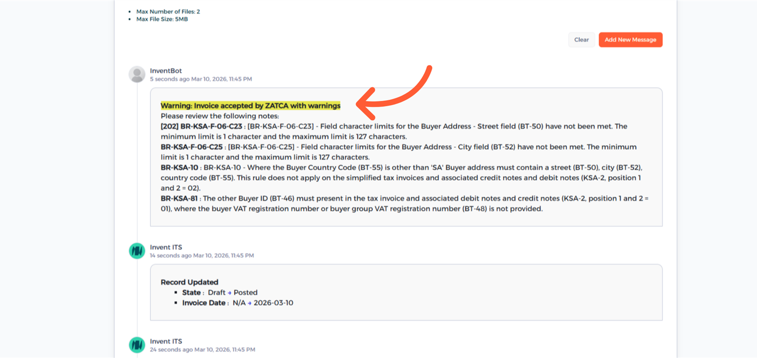 Step 4 - Open Original Invoice